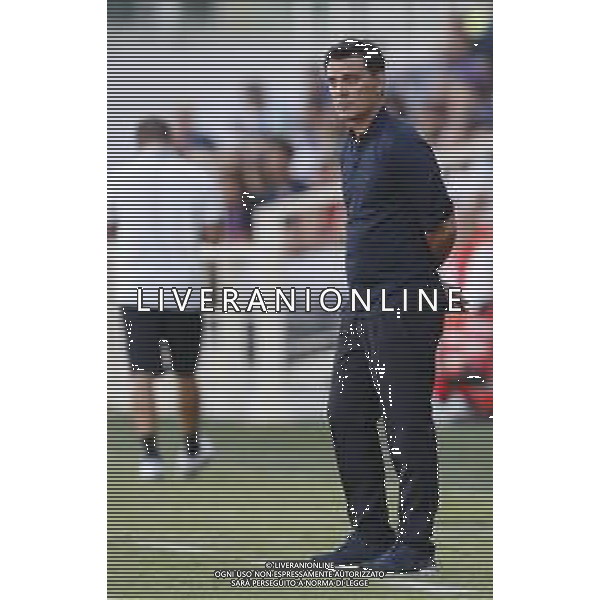 Fiorentina - Monza coppa Italia - 18/08/2019 nella foto: Mister Vincenzo Montella (fiorentina) ©Claudio Zamagni/Agenzia Aldo Liverani s.a.s. Mister Vincenzo Montella (fiorentina) during Italian\'s Cup soccer match between Acf Fiorentina and Monza at Artemio Franchi Stadium on August 18 2019 in Florence photo credit by Claudio Zamagni/Aldo Liverani Photo Agency / AGENZIA ALDO LIVERANI SAS