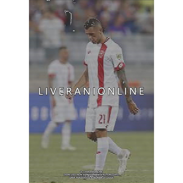 Fiorentina - Monza coppa Italia - 18/08/2019 nella foto: Armellino Marco (Monza 1912) ©Claudio Zamagni/Agenzia Aldo Liverani s.a.s. Armellino Marco (Monza 1912) during Italian\'s Cup soccer match between Acf Fiorentina and Monza at Artemio Franchi Stadium on August 18 2019 in Florence photo credit by Claudio Zamagni/Aldo Liverani Photo Agency / AGENZIA ALDO LIVERANI SAS