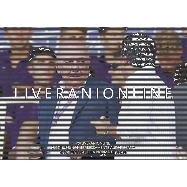 Fiorentina - Monza coppa Italia - 18/08/2019 nella foto: Adriano Galliani e matteo renzi in tribuna ©Claudio Zamagni/Agenzia Aldo Liverani s.a.s. Adriano Galliani and matteo renzi during Italian\'s Cup soccer match between Acf Fiorentina and Monza at Artemio Franchi Stadium on August 18 2019 in Florence photo credit by Claudio Zamagni/Aldo Liverani Photo Agency / AGENZIA ALDO LIVERANI SAS