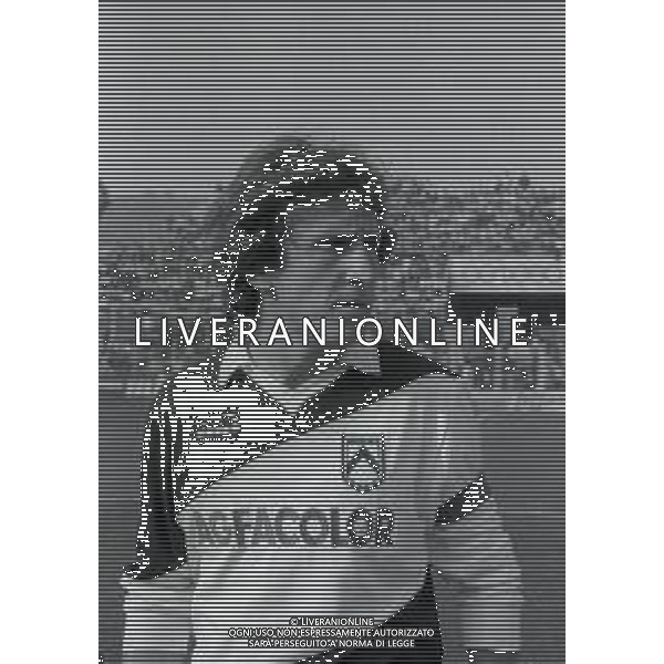RETROSPETTIVA ZICO CALCIATORE NELLA FOTO ZICO CAMPIONATO 1984-1985 AG ALDO LIVERANI SAS