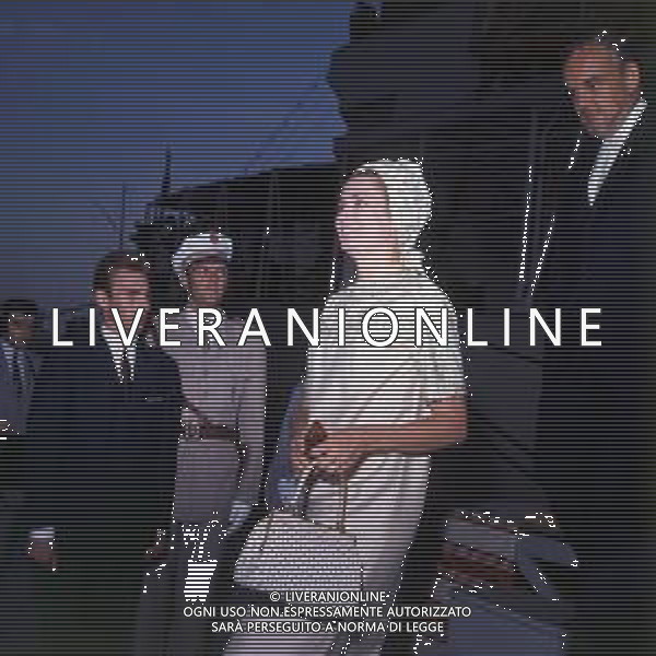 REALI PRINCIPATO DI MONACO - GRACE KELLY PRINCIPESSA DI MONACO - RETROSPETTIVA nella foto con il marito Ranieri III di Grimaldi principe Sovrano di Monaco a Monte Carlo nel 1966 ©ARCHIVIO / AGENZIA ALDO LIVERANI SAS