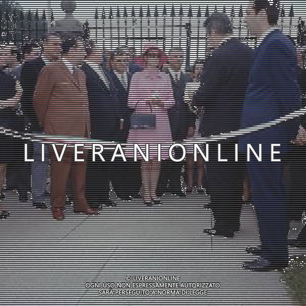 REALI PRINCIPATO DI MONACO - GRACE KELLY PRINCIPESSA DI MONACO - RETROSPETTIVA nella foto all\'inaugurazione del Roseto della Villa Reale di Monza nel 1970 come madrina d\'eccezione ©ARCHIVIO / AGENZIA ALDO LIVERANI SAS