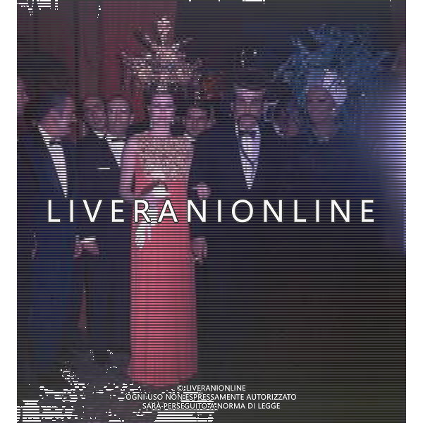 REALI PRINCIPATO DI MONACO - GRACE KELLY PRINCIPESSA DI MONACO - RETROSPETTIVA nella foto con Sophia Loren e il marito Ranieri III di Grimaldi principe Sovrano di Monaco a un ballo in maschera a Monte Carlo, 1969 ©ARCHIVIO / AGENZIA ALDO LIVERANI SAS