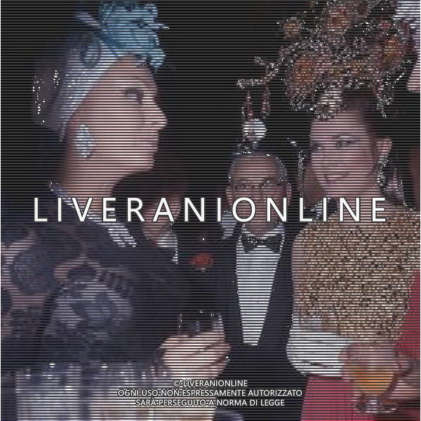REALI PRINCIPATO DI MONACO - GRACE KELLY PRINCIPESSA DI MONACO - RETROSPETTIVA nella foto con Sophia Loren a un ballo in maschera a Monte Carlo, 1969 ©ARCHIVIO / AGENZIA ALDO LIVERANI SAS
