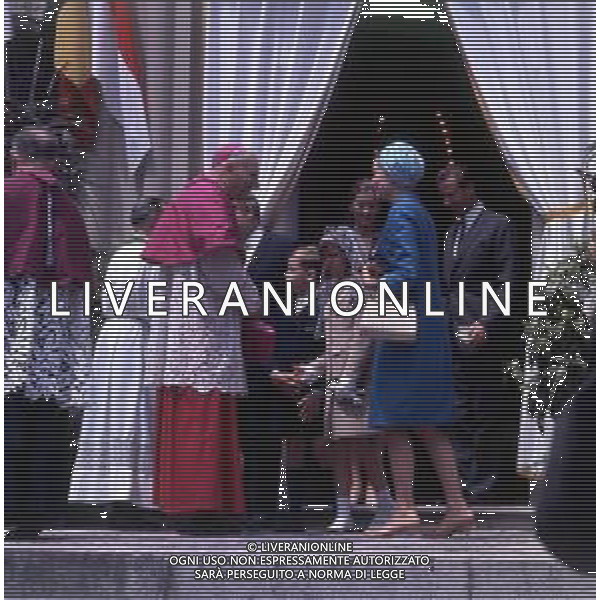 REALI PRINCIPATO DI MONACO - GRACE KELLY PRINCIPESSA DI MONACO - RETROSPETTIVA nella foto con la figlia Carolina e il figlio Alberto II ©ARCHIVIO / AGENZIA ALDO LIVERANI SAS