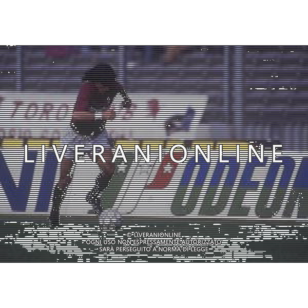 RETROSPETTIVA ROBERTO POLICANO CALCIATORE NELLA FOTO ROBERTO POLICANO CON LA MAGLIA DEL TORINO CALCIO AG ALDO LIVERANI SAS