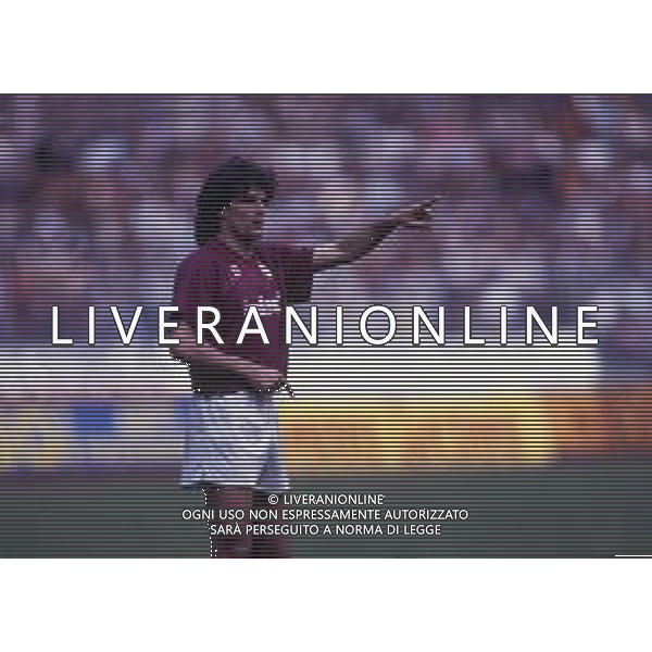 RETROSPETTIVA ROBERTO POLICANO CALCIATORE NELLA FOTO ROBERTO POLICANO CON LA MAGLIA DEL TORINO CALCIO AG ALDO LIVERANI SAS
