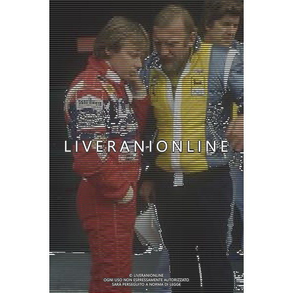 RETROSPETTIVA DIDIER PIRONI PILOTA F1 NELLA FOTO DIDER PIRONI AG ALDO LIVERANI SAS