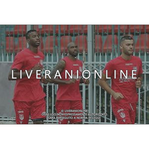 IMOLA 22 08 2019 ANDREA COSTA BASKET SERIE A2 PRIMO ALLENAMENTO NELLA FOTO DA DESTRA ANTHONY MORSE TIMOTHY BOWERS E IVANAJ NICOLA FOTO GIANNI SANNA-AG ALDO LIVERANI SAS