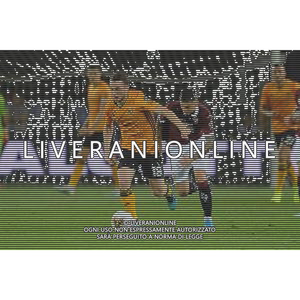Torino 22.08.2019 Stadio Grande Torino Torino vs Wolverhampton play off qualificazioni Europa League 2019/2020 ©Viganti/Agenzia Aldo Liverani Nella foto: joao moutinho e daniele baselli ©/AGENZIA ALDO LIVERANI SAS