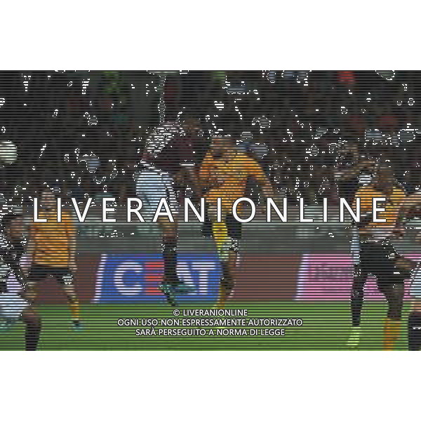 Torino 22.08.2019 Stadio Grande Torino Torino vs Wolverhampton play off qualificazioni Europa League 2019/2020 ©Viganti/Agenzia Aldo Liverani Nella foto: il gol di Romain saiss ©/AGENZIA ALDO LIVERANI SAS