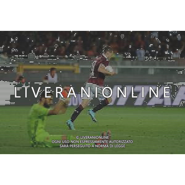 Torino 22.08.2019 Stadio Grande Torino Torino vs Wolverhampton play off qualificazioni Europa League 2019/2020 ©Viganti/Agenzia Aldo Liverani Nella foto: esultanza dopo il gol su rigore di andrea belotti ©/AGENZIA ALDO LIVERANI SAS