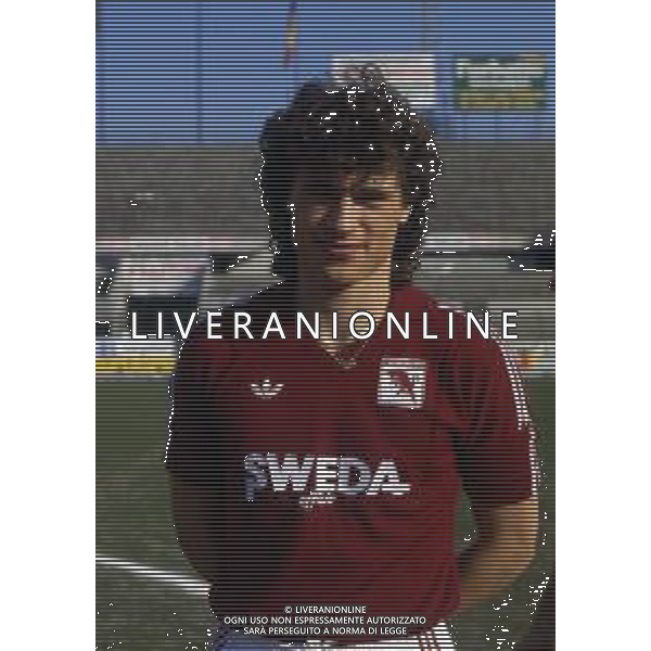 RETROSPETTIVA ANTON POLSTER CALCIATORE NELLA FOTO ANTON POLSTER CON LA MAGLIA DEL TORINO AG ALDO LIVERANI SASE