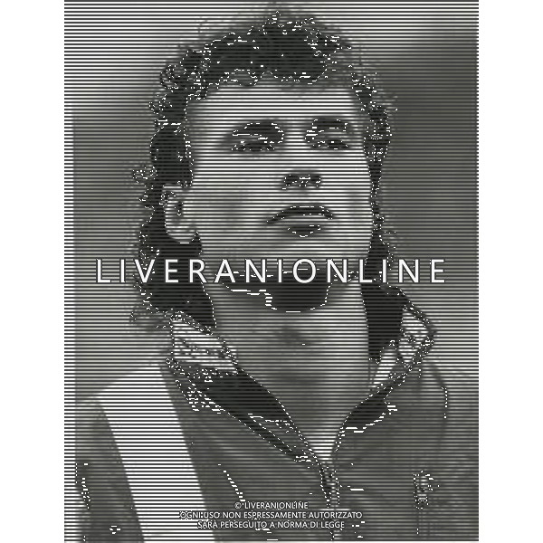 RETROSPETTIVA ANTON POLSTER CALCIATORE NELLA FOTO ANTON POLSTER CON LA MAGLIA DELLA NAZIONALE AUSTRIACA AG ALDO LIVERANI SAS