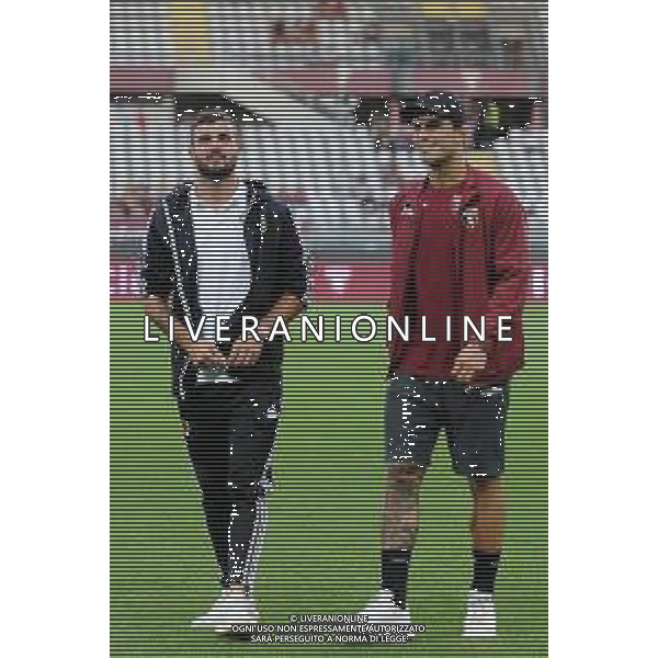 Torino 22.08.2019 Stadio Grande Torino Torino vs Wolverhampton play off qualificazioni Europa League 2019/2020 ©Viganti/Agenzia Aldo Liverani Nella foto: patrick cutrone e kevin bonifazi