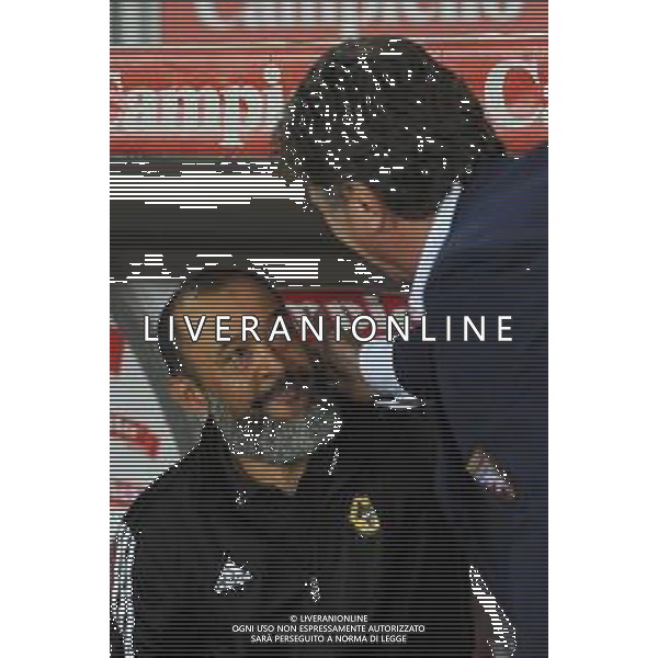 Torino 22.08.2019 Stadio Grande Torino Torino vs Wolverhampton play off qualificazioni Europa League 2019/2020 ©Viganti/Agenzia Aldo Liverani Nella foto: walter mazzarri e nuno espirito santo