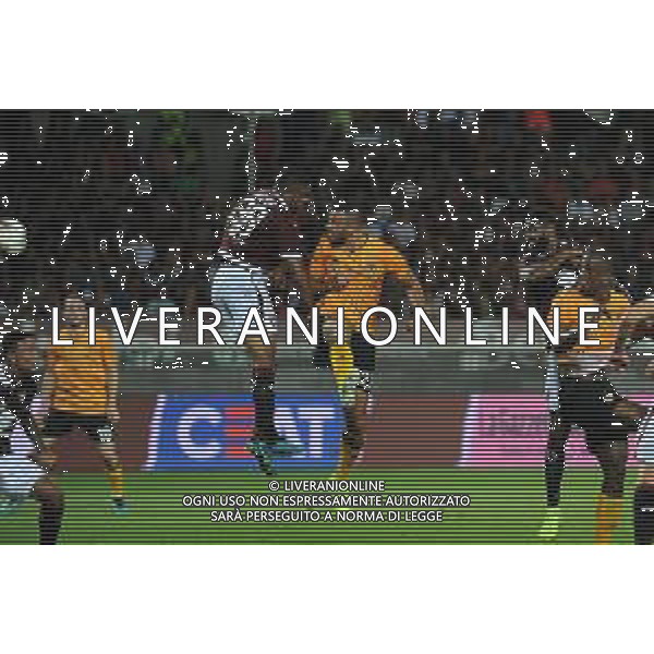 Torino 22.08.2019 Stadio Grande Torino Torino vs Wolverhampton play off qualificazioni Europa League 2019/2020 ©Viganti/Agenzia Aldo Liverani Nella foto: gol romain saiss