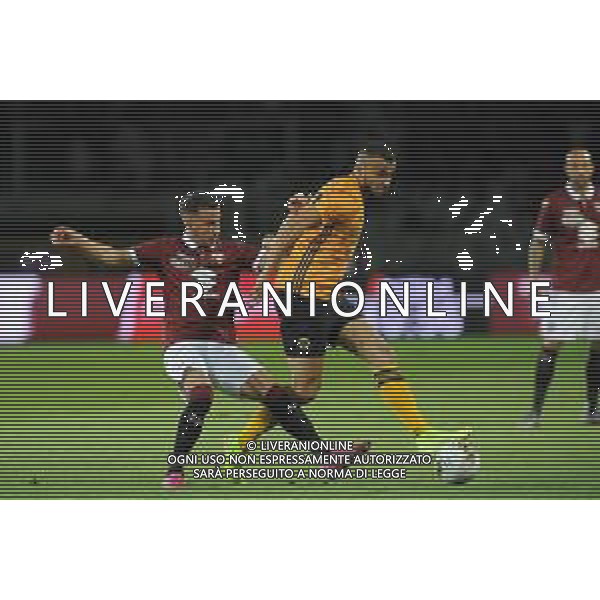 Torino 22.08.2019 Stadio Grande Torino Torino vs Wolverhampton play off qualificazioni Europa League 2019/2020 ©Viganti/Agenzia Aldo Liverani Nella foto: alejandro berenguer e romain saiss