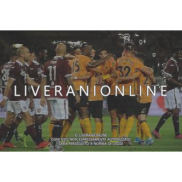 Torino 22.08.2019 Stadio Grande Torino Torino vs Wolverhampton play off qualificazioni Europa League 2019/2020 ©Viganti/Agenzia Aldo Liverani Nella foto: esultanza wolverhampton