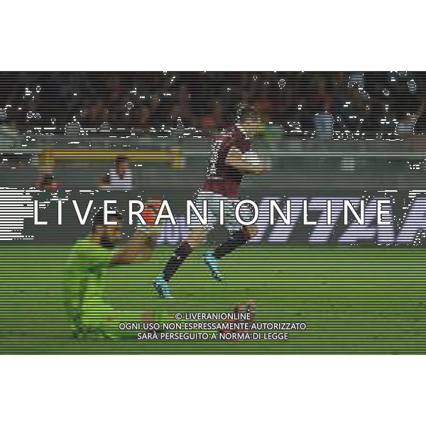 Torino 22.08.2019 Stadio Grande Torino Torino vs Wolverhampton play off qualificazioni Europa League 2019/2020 ©Viganti/Agenzia Aldo Liverani Nella foto: esultanza andrea belotti