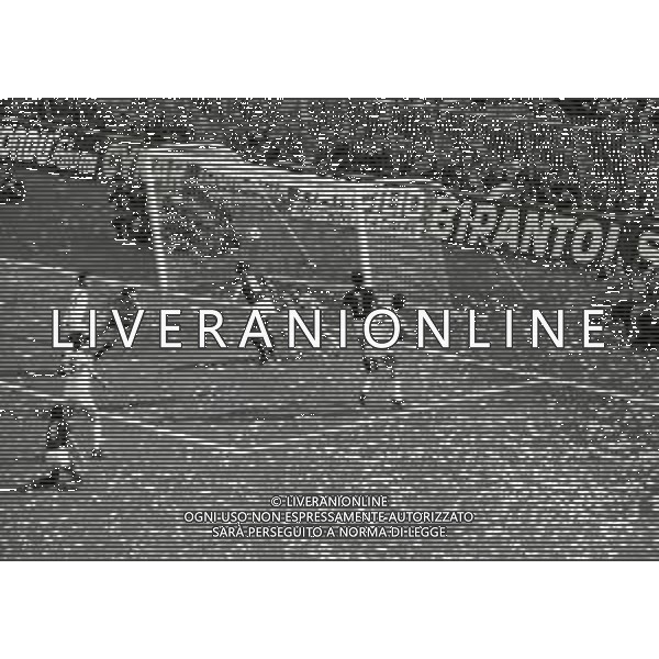 18-09-1977 MILANO-CAMPIONATO DI CALCIO SERIE A MILAN GENOA 2-2 NELLA FOTO GOAL FABIO CAPELLO AG ALDO LIVERANI SAS