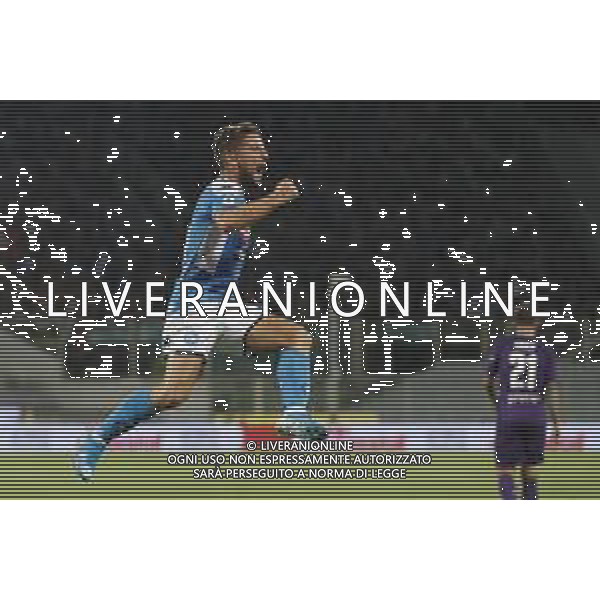 Fiorentina - Napoli Campionato di Calcio Serie A 24/08/2019 nella foto: Esultanza Mertens Dries (ssc napoli) dopo il gol ©Claudio Zamagni/Agenzia Aldo Liverani Mertens Dries(ssc napoli) celebrates after scoring a goal during Italian Serie A TIM soccer match between Fiorentina and Napoli at Artemio Franchi Stadium in Florence on August 24 2019 photo credit by Claudio Zamagni/Aldo Liverani Photo Agency
