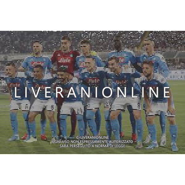 Fiorentina - Napoli Campionato di Calcio Serie A 24/08/2019 nella foto: formazione del napoli ©Claudio Zamagni/Agenzia Aldo Liverani lineup of napoli during Italian Serie A TIM soccer match between Fiorentina and Napoli at Artemio Franchi Stadium in Florence on August 24 2019 photo credit by Claudio Zamagni/Aldo Liverani Photo Agency