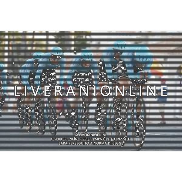 24-08-2019 Vuelta A Espana; Tappa 01 Salinas De Torrevieja - Torrevieja; 2019, Astana; Fuglsang, Jacob; Boaro, Manuele; Torrevieja; ©SIROTTI /AGENZIA ALDO LIVERANI SAS