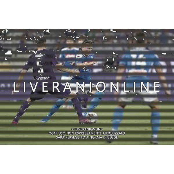 Fiorentina - Napoli Campionato di Calcio Serie A 24/08/2019 nella foto: Zielinski Piotr(ssc napoli) Badelji (acf Fiorentina) ©Claudio Zamagni/Agenzia Aldo Liverani Zielinski Piotr(ssc napoli) Badelji (acf Fiorentina) during Italian Serie A TIM soccer match between Fiorentina and Napoli at Artemio Franchi Stadium in Florence on August 24 2019 photo credit by Claudio Zamagni/Aldo Liverani Photo Agency