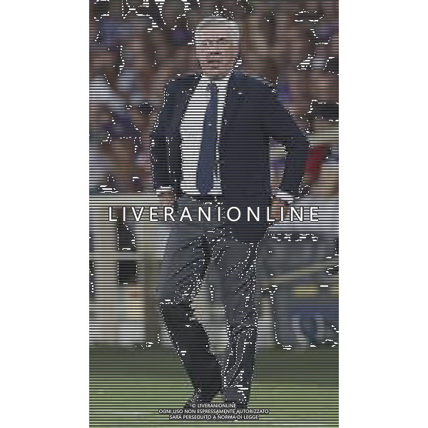 Fiorentina - Napoli Campionato di Calcio Serie A 24/08/2019 nella foto: Mister Carlo Ancelotti(ssc napoli) ©Claudio Zamagni/Agenzia Aldo Liverani Mister Carlo Ancelotti(ssc napoli) during Italian Serie A TIM soccer match between Fiorentina and Napoli at Artemio Franchi Stadium in Florence on August 24 2019 photo credit by Claudio Zamagni/Aldo Liverani Photo Agency