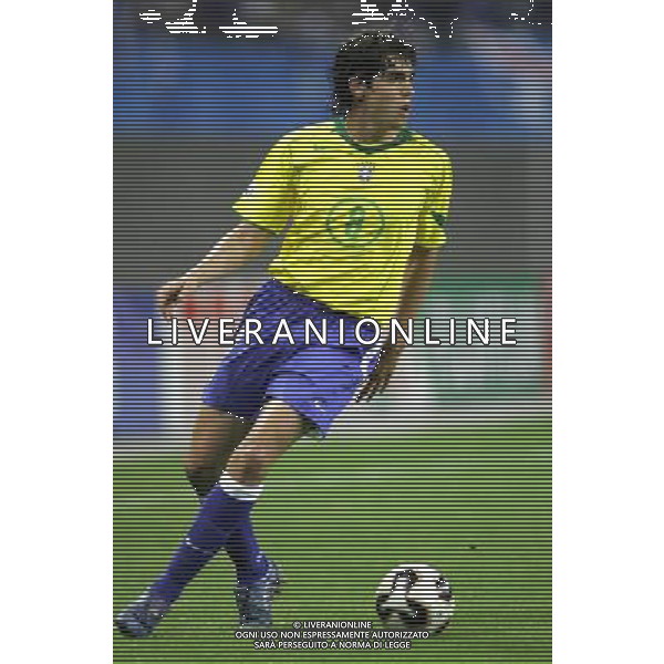 Lipsia 16/06/2005 Confederations Cup 2005 Brasile-Grecia 3-0 nella foto: Kaka foto: Marco Luzzani / Ag.Aldo Liverani