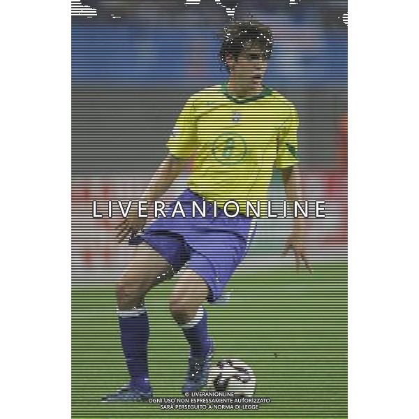 Lipsia 16/06/2005 Confederations Cup 2005 Brasile-Grecia 3-0 nella foto: Kaka foto: Marco Luzzani / Ag.Aldo Liverani