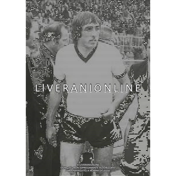 RETROSPETTIVA FESTA BATTISTA CALCIATORE NELLA FOTO FESTA BATTISTA AG ALDO LIVERANI SAS