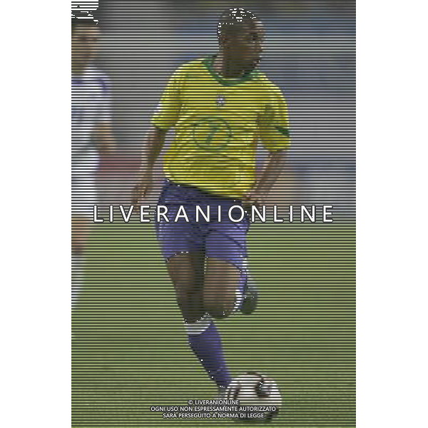 Lipsia 16/06/2005 Confederations Cup 2005 Brasile-Grecia 3-0 nella foto: robinho foto: Marco Luzzani / Ag.Aldo Liverani