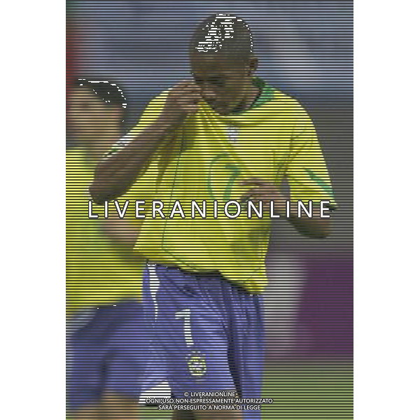 Lipsia 16/06/2005 Confederations Cup 2005 Brasile-Grecia 3-0 nella foto: robinho foto: Marco Luzzani / Ag.Aldo Liverani