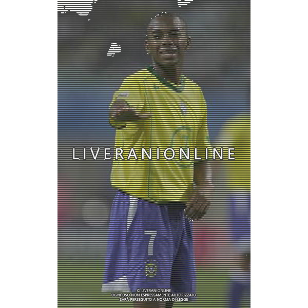 Lipsia 16/06/2005 Confederations Cup 2005 Brasile-Grecia 3-0 nella foto: Robinho foto: Marco Luzzani / Ag.Aldo Liverani