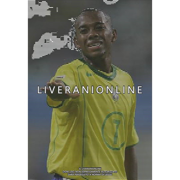 Lipsia 16/06/2005 Confederations Cup 2005 Brasile-Grecia 3-0 nella foto: Robinho foto: Marco Luzzani / Ag.Aldo Liverani