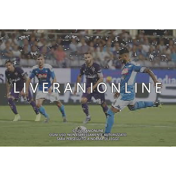Fiorentina - Napoli Campionato di Calcio Serie A 24/08/2019 nella foto: goal Insigne Lorenzo(ssc napoli) ©Claudio Zamagni/Agenzia Aldo Liverani goal of Insigne Lorenzo(ssc napoli) during Italian Serie A TIM soccer match between Fiorentina and Napoli at Artemio Franchi Stadium in Florence on August 24 2019 photo credit by Claudio Zamagni/Aldo Liverani Photo Agency