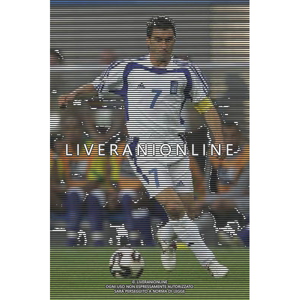Lipsia 16/06/2005 Confederations Cup 2005 Brasile-Grecia 3-0 nella foto: zagorakis theo foto: Marco Luzzani / Ag.Aldo Liverani