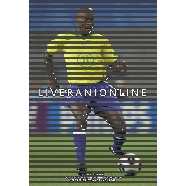 Lipsia 16/06/2005 Confederations Cup 2005 Brasile-Grecia 3-0 nella foto: ze roberto foto: Marco Luzzani / Ag.Aldo Liverani