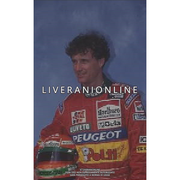RETROSPETTIVA EDDIE IRVINE PILOTA F1-1995 NELLA FOTO EDDIE IRVINE AG ALDO LIVERANI SAS