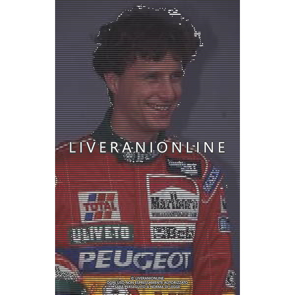 RETROSPETTIVA EDDIE IRVINE PILOTA F1-1995 NELLA FOTO EDDIE IRVINE AG ALDO LIVERANI SAS