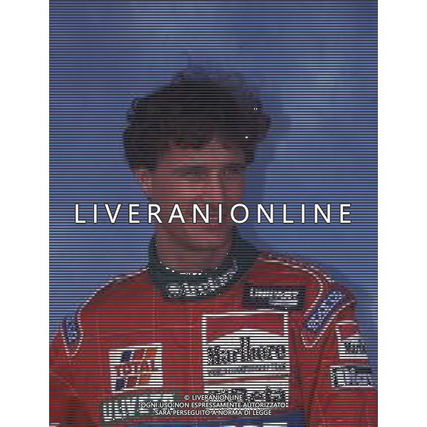 RETROSPETTIVA EDDIE IRVINE PILOTA F1-1995 NELLA FOTO EDDIE IRVINE AG ALDO LIVERANI SAS