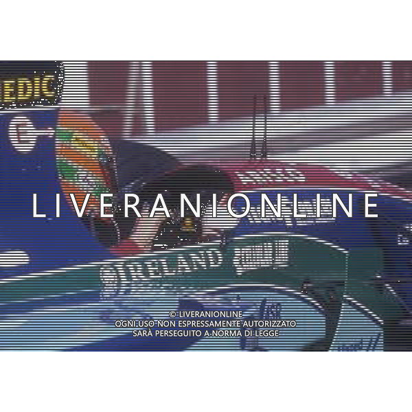 RETROSPETTIVA EDDIE IRVINE PILOTA F1-1995 NELLA FOTO EDDIE IRVINE AG ALDO LIVERANI SAS