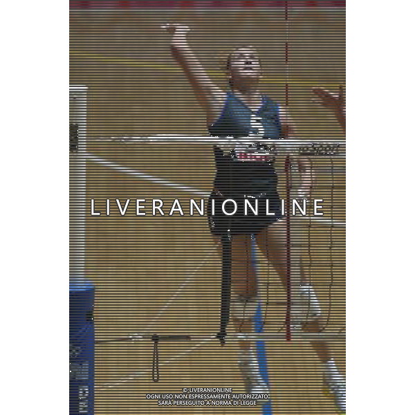 NAZIONALE ITALIANA VOLLEY FEMMINILE LUGLIO 2003 nella foto Anzanello Sara* foto fabrizio terruso/Agenzia Aldo Liverani