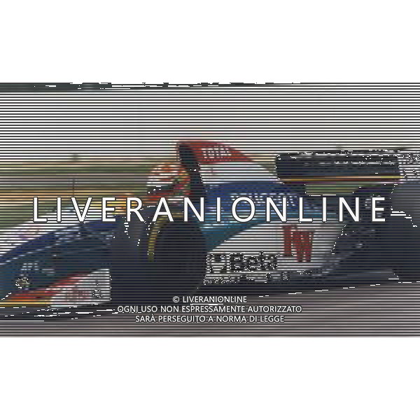 RETROSPETTIVA EDDIE IRVINE PILOTA F1-1995 NELLA FOTO EDDIE IRVINE AG ALDO LIVERANI SAS