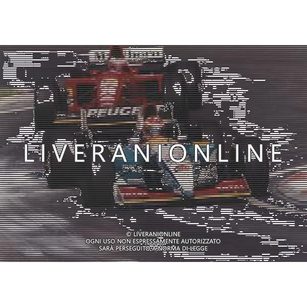RETROSPETTIVA EDDIE IRVINE PILOTA F1-1995 NELLA FOTO EDDIE IRVINE AG ALDO LIVERANI SAS