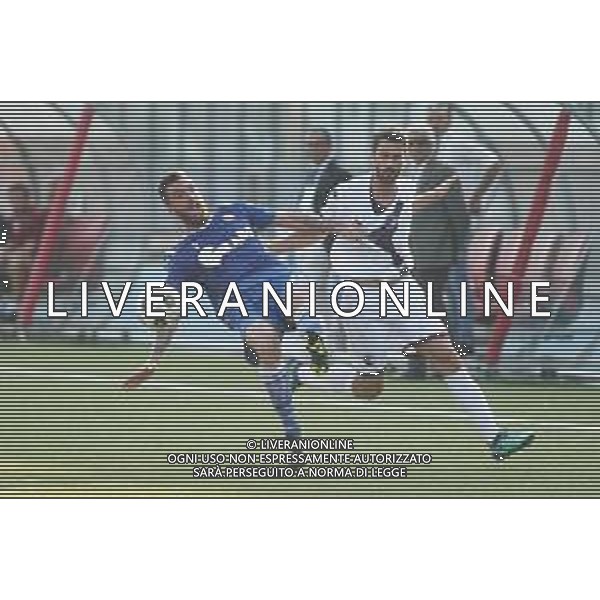 RIMINI 25 08 2019 RIMINI-IMOLESE CALCIO SERIE C NELLA FOTO SCARPI FEDERICO RIMINI E STEFANO PADOVAN IMOLESE ©SANNA /AGENZIA ALDO LIVERANI SAS
