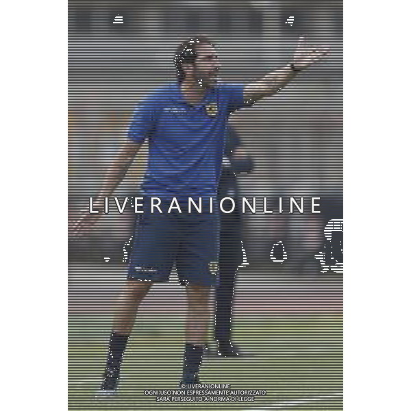 Empoli - Juve Stabia Serie BKT 25/08/2019 nella foto: Mister Fabio Caserta(Juve Stabia) ©Claudio Zamagni/Agenzia Aldo Liverani Mister Fabio Caserta(Juve Stabia) during Italian Serie BKT soccer match between Empoli and Juve Stabia at Carlo Castellani Stadium in Empoli on August 25 2019 photo credit by Claudio Zamagni/Aldo Liverani Photo Agency