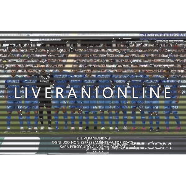 Empoli - Juve Stabia Serie BKT 25/08/2019 nella foto: la formazione dell\'Empoli ©Claudio Zamagni/Agenzia Aldo Liverani lineup of Empoli during Italian Serie BKT soccer match between Empoli and Juve Stabia at Carlo Castellani Stadium in Empoli on August 25 2019 photo credit by Claudio Zamagni/Aldo Liverani Photo Agency